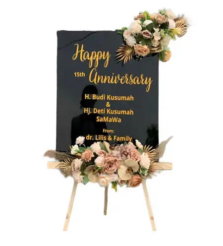 Papan Bunga Akrilik Selanegara