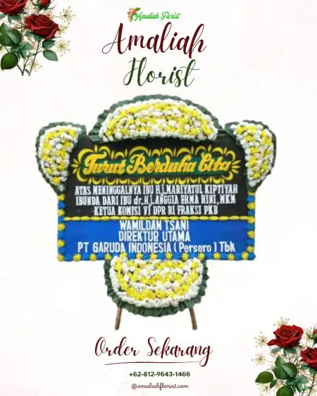 Papan Bunga Duka Selanegara